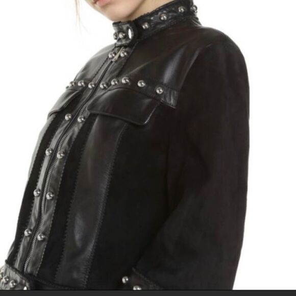 Red Valentino Suede Jacket - Picture 4 of 8